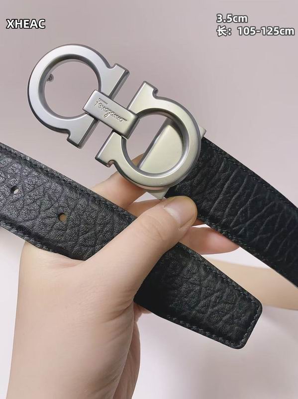 Ferragamo belt 35mmX105-125cm 8L198